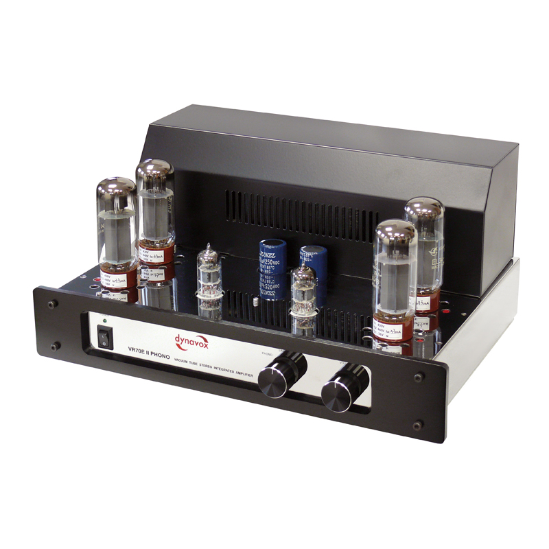 Dynavox Röhrenvollverstärker VR-70E II Phono chrom