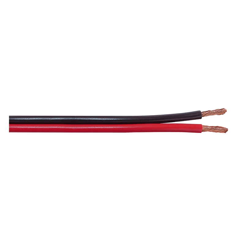 Lautsprecherkabel schwarz/rot 2 x 4,0 mm2