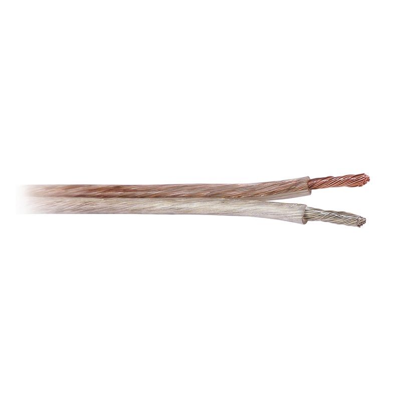 Lautsprecherkabel klar 2 x 0,75 mm2