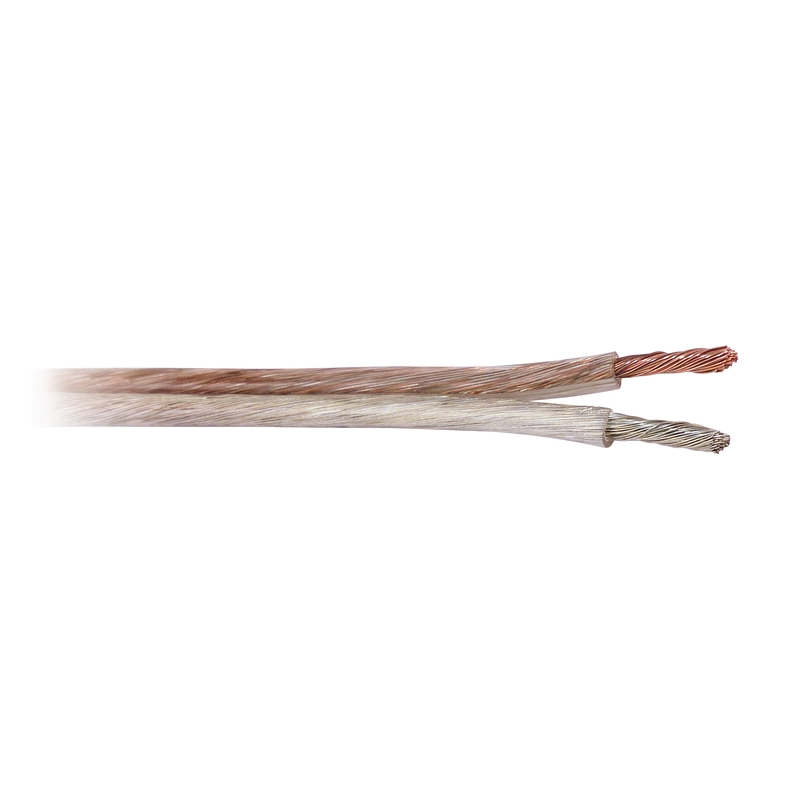 Lautsprecherkabel 50 Meter klar 2 x 2,5 mm2