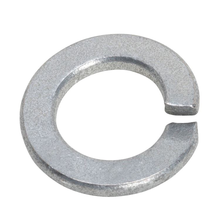 FEDERRING MIT RECHTECKIGEM QUERSCHNITT FORM B DIN 127, STAHL, MECHANISCH VERZINKT (MZN)