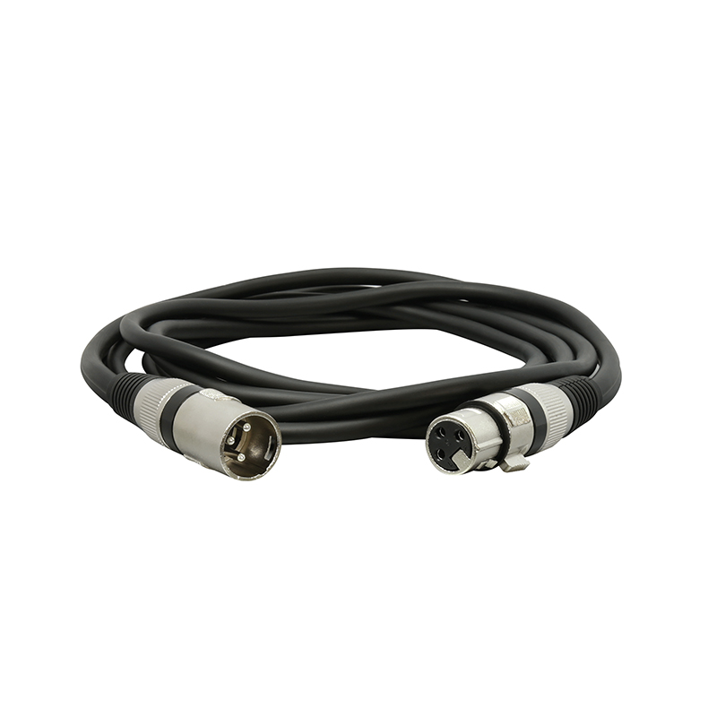 Kenford PA XLR-Verlängerung 3 m (Stecker/Buchse)